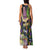 Personalized Mardi Gras Alligator Family Matching Tank Maxi Dress and Hawaiian Shirt Colorful Zipper Stylized