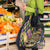 Mardi Gras Alligator Grocery Bag Colorful Zipper Stylized