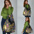 Mardi Gras Alligator Grocery Bag Colorful Zipper Stylized