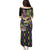 Personalized Mardi Gras Alligator Puletasi Colorful Zipper Stylized