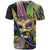 Personalized Mardi Gras Alligator T Shirt Colorful Zipper Stylized