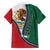 Personalized Mexico Flag Day Hawaiian Shirt Mexican Coat Of Arms Zipper Stylized