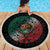 Mexican Aztec Circle Beach Blanket Flag Color Unique Style