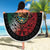 Mexican Aztec Circle Beach Blanket Flag Color Unique Style