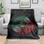 Mexican Aztec Circle Blanket Flag Color Unique Style