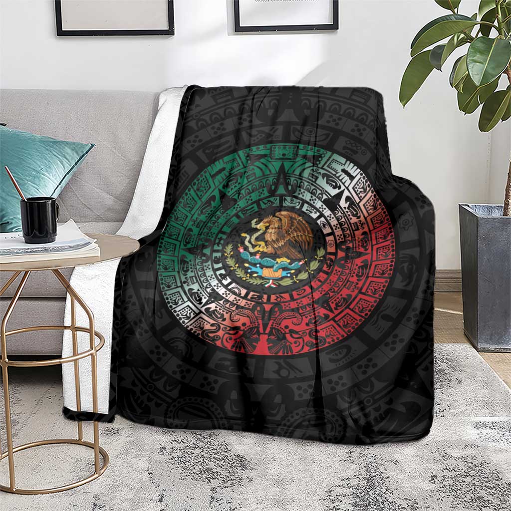 Mexican Aztec Circle Blanket Flag Color Unique Style