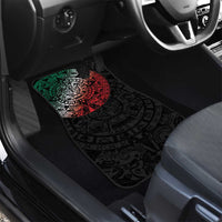 Mexican Aztec Circle Car Mats Flag Color Unique Style