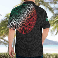 Mexican Aztec Circle Hawaiian Shirt Flag Color Unique Style