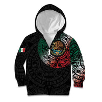 Mexican Aztec Circle Kid Hoodie Flag Color Unique Style