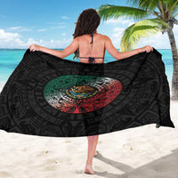 Mexican Aztec Circle Sarong Flag Color Unique Style