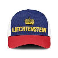 Football 2026 Liechtenstein Baseball Net Cap Blau-Rot Come On