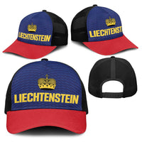 Football 2026 Liechtenstein Baseball Net Cap Blau-Rot Come On