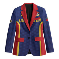 Custom Football 2026 Liechtenstein Blazer Blau-Rot Come On