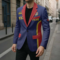 Custom Football 2026 Liechtenstein Blazer Blau-Rot Come On