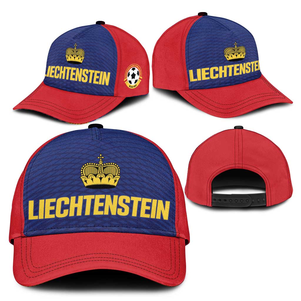 Football 2026 Liechtenstein Classic Cap Blau-Rot Come On