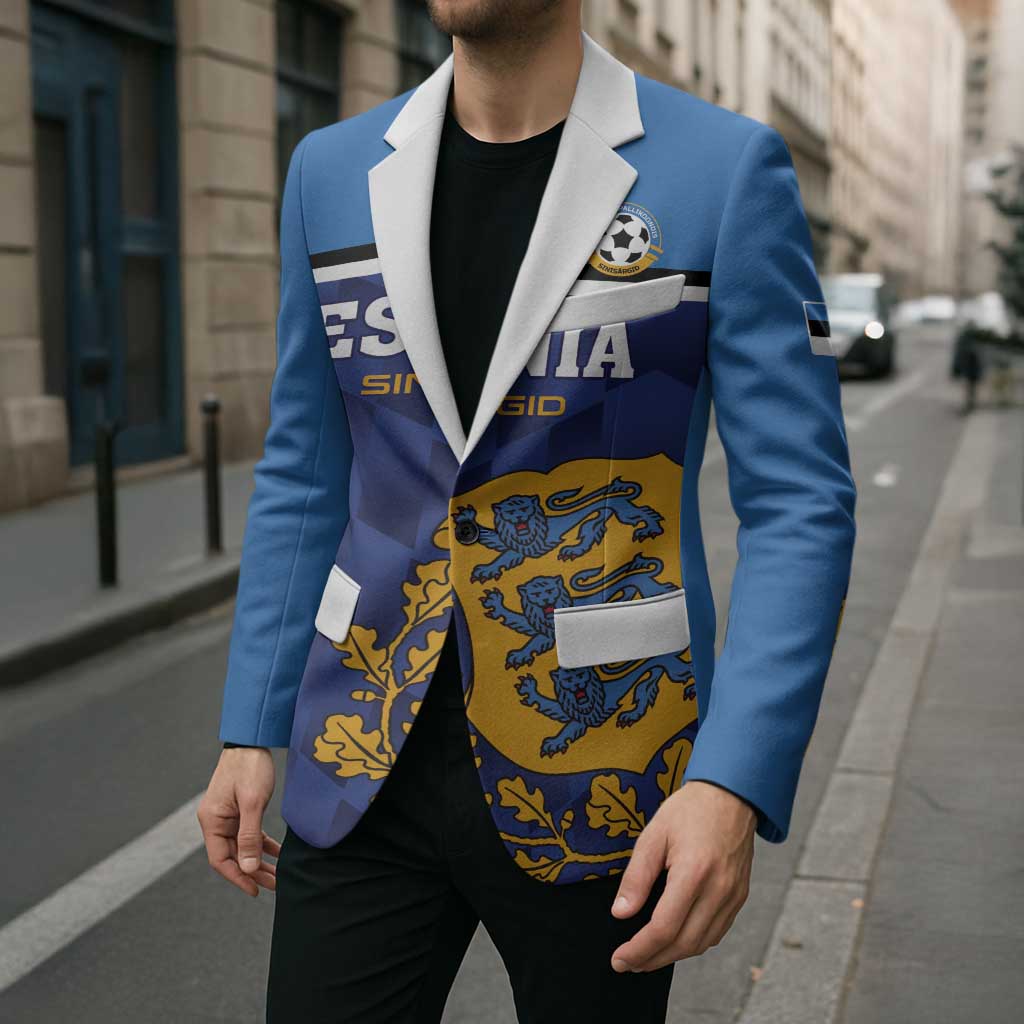 Custom Football 2026 Estonia Blazer Sinisargid Come On