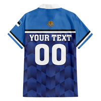 Custom Football 2026 Estonia Hawaiian Shirt Sinisargid Come On