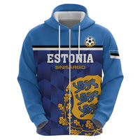 Custom Football 2026 Estonia Hoodie Sinisargid Come On