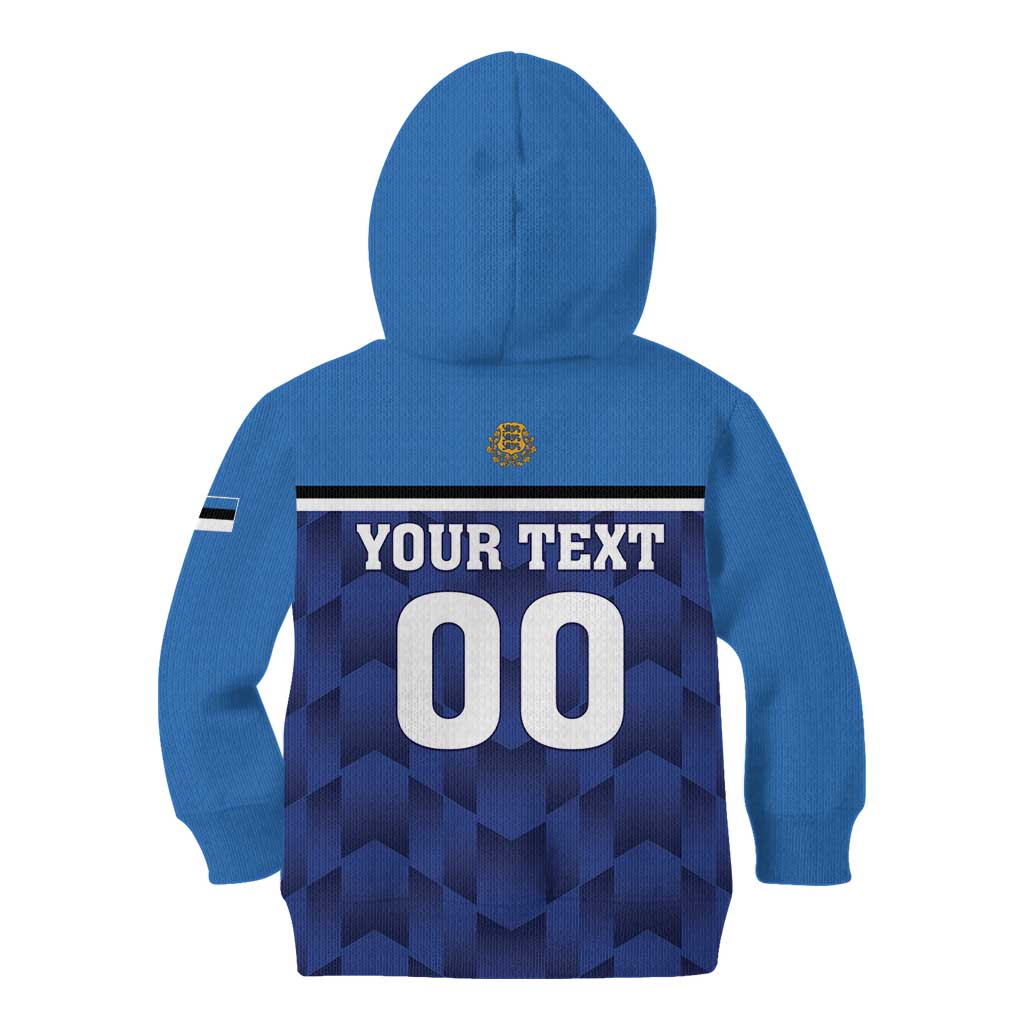 Custom Football 2026 Estonia Kid Hoodie Sinisargid Come On