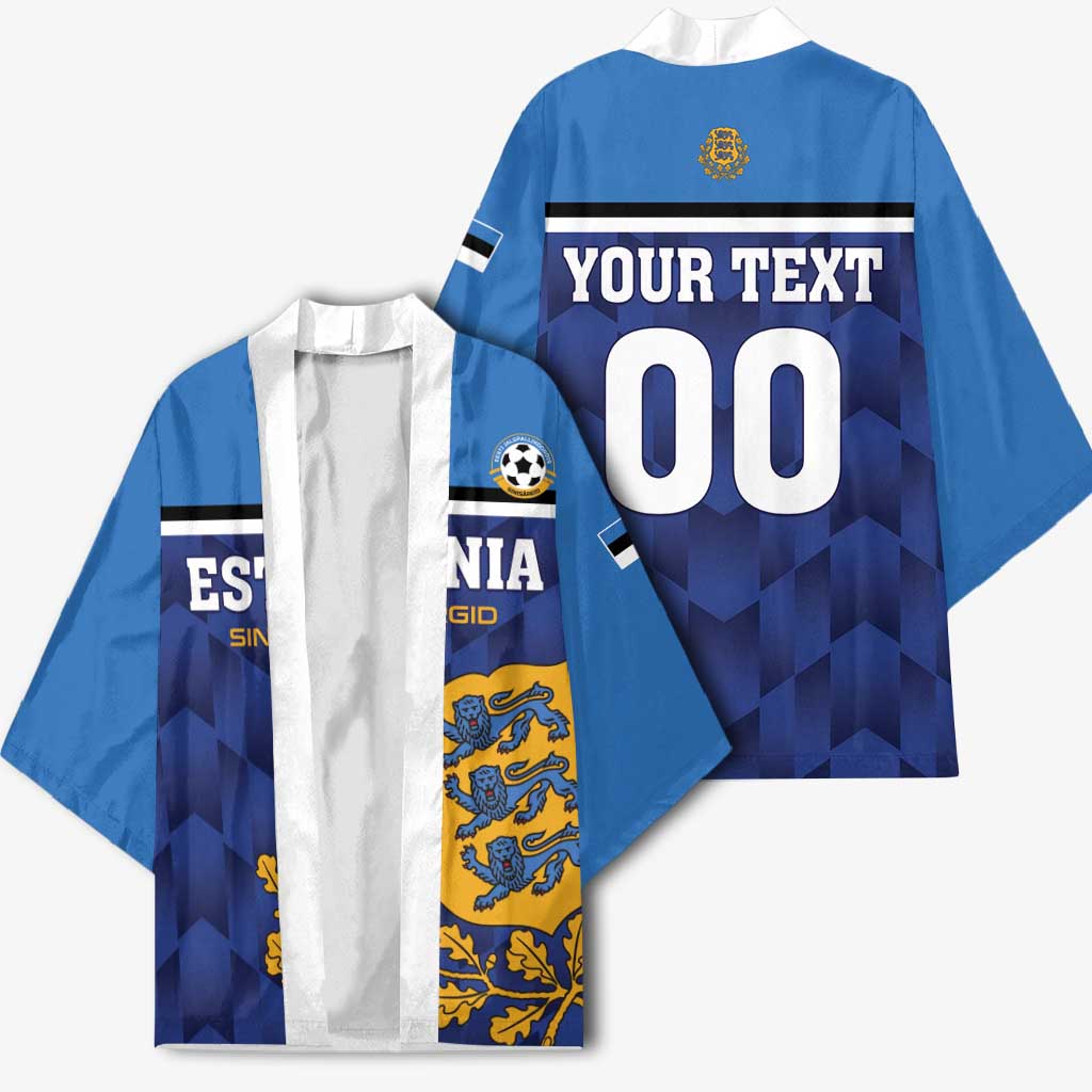 Custom Football 2026 Estonia Kimono Sinisargid Come On