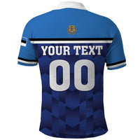 Custom Football 2026 Estonia Polo Shirt Sinisargid Come On