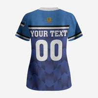 Custom Football 2026 Estonia Scrub Top Sinisargid Come On