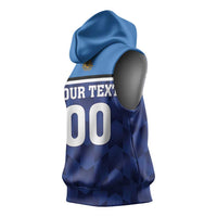 Custom Football 2026 Estonia Sleeveless Hoodie Sinisargid Come On