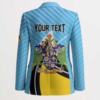 Personalised Saint Lucia Blazer Pearl of the Caribbean