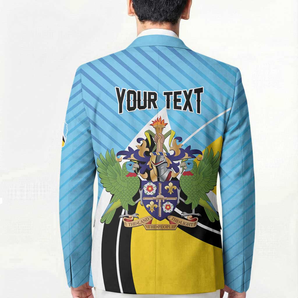 Personalised Saint Lucia Blazer Pearl of the Caribbean