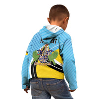 Personalised Saint Lucia Kid Hoodie Pearl of the Caribbean