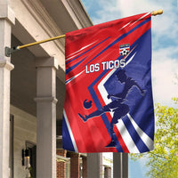 Costa Rica 2024 Soccer Garden Flag Come On Los Ticos - Wonder Print Shop