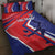 Costa Rica 2024 Soccer Quilt Bed Set Come On Los Ticos