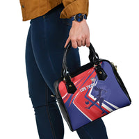 Costa Rica 2024 Soccer Shoulder Handbag Come On Los Ticos