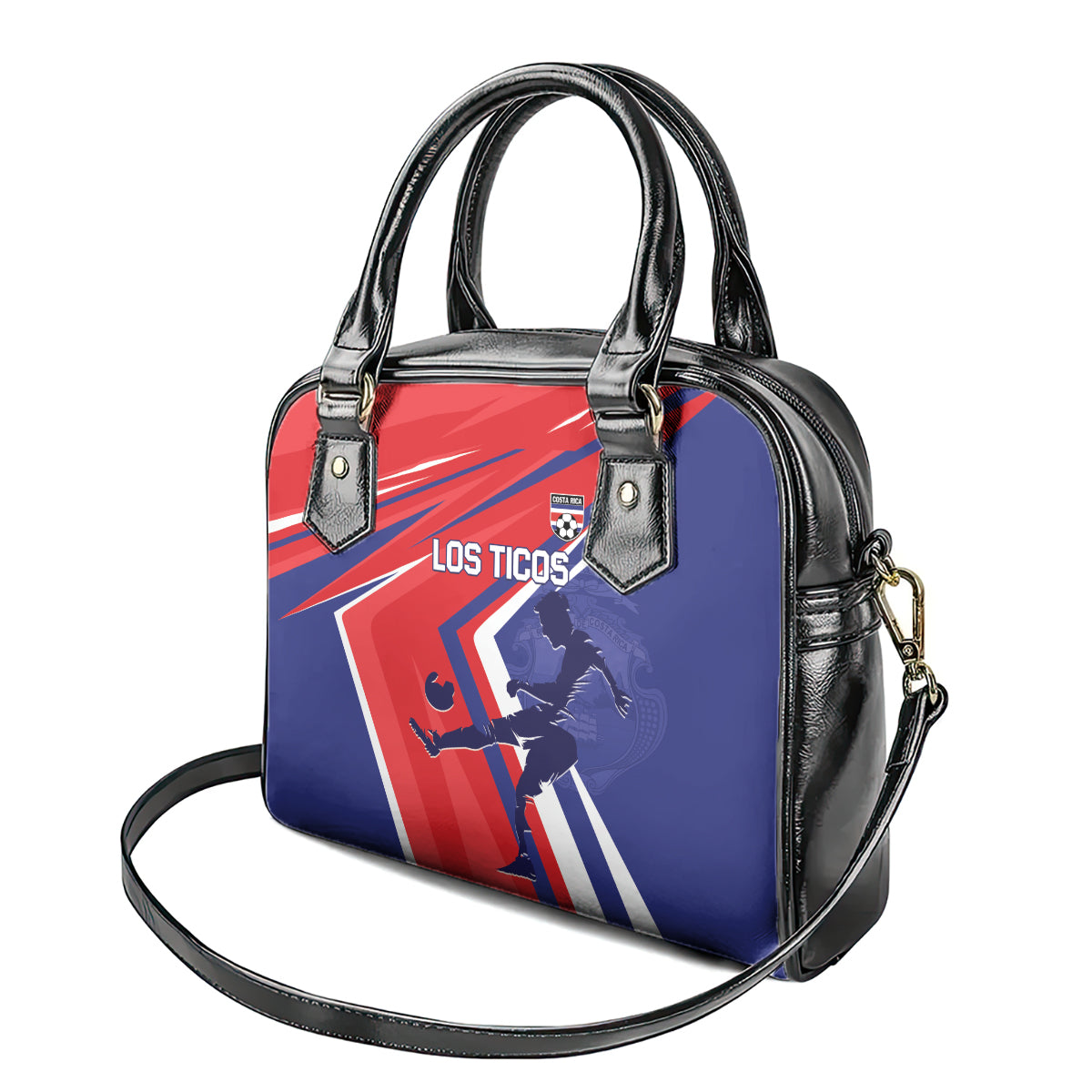 Costa Rica 2024 Soccer Shoulder Handbag Come On Los Ticos