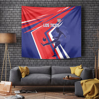 Costa Rica 2024 Soccer Tapestry Come On Los Ticos - Wonder Print Shop