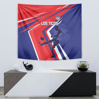 Costa Rica 2024 Soccer Tapestry Come On Los Ticos - Wonder Print Shop