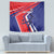 Costa Rica 2024 Soccer Tapestry Come On Los Ticos - Wonder Print Shop