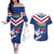 Cape Verde Independence Day Couples Matching Off The Shoulder Long Sleeve Dress and Hawaiian Shirt Gerbera Daisy Pattern - Wonder Print Shop