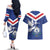 Cape Verde Independence Day Couples Matching Off The Shoulder Long Sleeve Dress and Hawaiian Shirt Gerbera Daisy Pattern - Wonder Print Shop