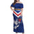 Cape Verde Independence Day Family Matching Off Shoulder Maxi Dress and Hawaiian Shirt Gerbera Daisy Pattern - Wonder Print Shop