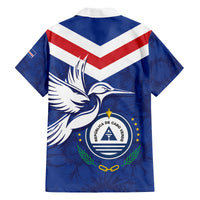 Cape Verde Independence Day Family Matching Puletasi and Hawaiian Shirt Gerbera Daisy Pattern - Wonder Print Shop