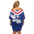 Cape Verde Independence Day Off Shoulder Short Dress Gerbera Daisy Pattern - Wonder Print Shop
