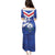 Cape Verde Independence Day Puletasi Gerbera Daisy Pattern - Wonder Print Shop