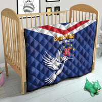 Cape Verde Independence Day Quilt Gerbera Daisy Pattern - Wonder Print Shop