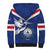 Cape Verde Independence Day Sherpa Hoodie Gerbera Daisy Pattern - Wonder Print Shop