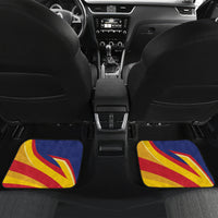 Venezuela Independence Day Car Mats Venezuelan Troupial Cattleya Mossiae - Wonder Print Shop