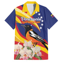 Venezuela Independence Day Family Matching Puletasi and Hawaiian Shirt Venezuelan Troupial Cattleya Mossiae - Wonder Print Shop
