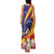 Venezuela Independence Day Family Matching Tank Maxi Dress and Hawaiian Shirt Venezuelan Troupial Cattleya Mossiae - Wonder Print Shop