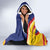Venezuela Independence Day Hooded Blanket Venezuelan Troupial Cattleya Mossiae