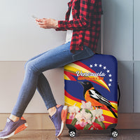 Venezuela Independence Day Luggage Cover Venezuelan Troupial Cattleya Mossiae - Wonder Print Shop